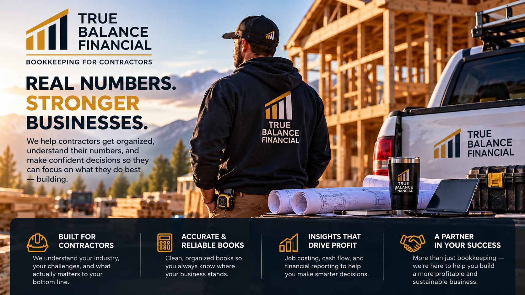 True Balance Financial bookkeeping for contractors